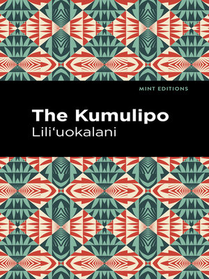 The Kumulipo - ebook
